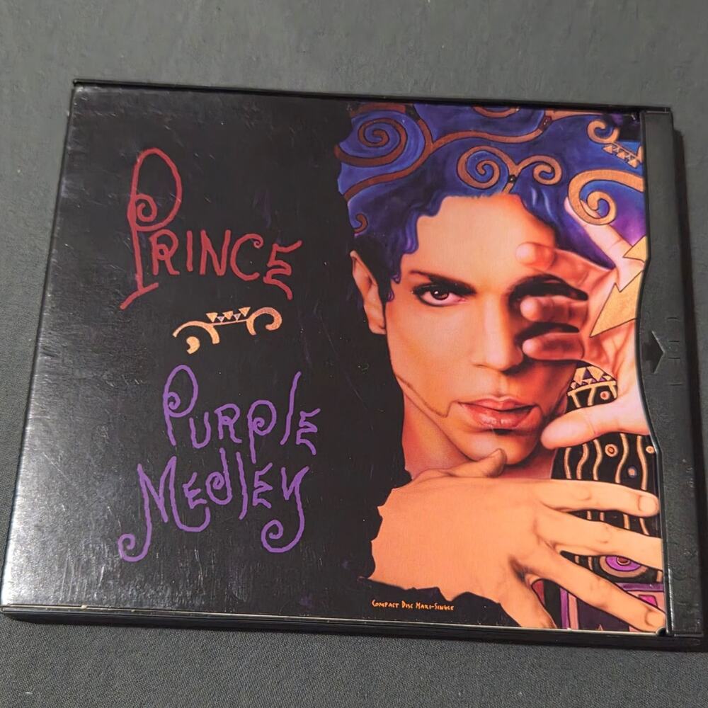 Vtg 1995 Prince PURPLE MEDLEY Maxi Single CD
